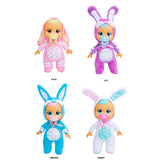 Papusa Bebelus Cry Babies Tiny Cuddles Iepuras Lilly, IMC908536-908581